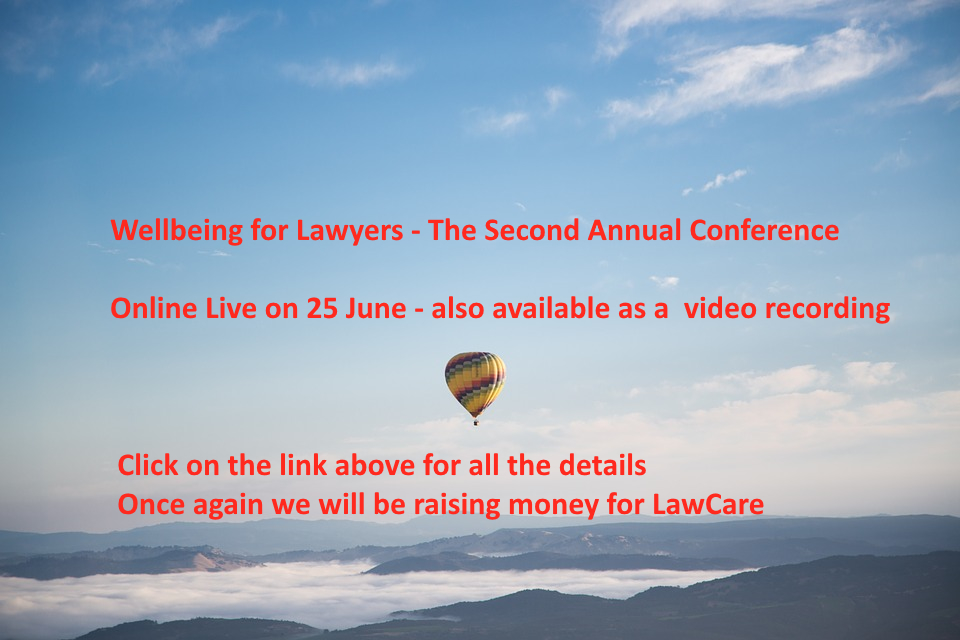 lawtrainuk's tweet photo. Wellbeing for Lawyers - The Second Annual Conference - for all the details go to: https://t.co/RXhXQGEnao #wellbeing @LawCareLtd @JamesPereiraQC @ExponentialNick @richardscollier https://t.co/KzQJvrsAdF