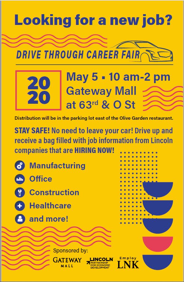 Bryan Seck (@seckbryan) on Twitter photo DriveThrough Career Fair May 5 10am-2pm @GatewayMallNE! Employers include <a href="/BuildHCI/">HausmannConstruction</a>, <a href="/Bryan_Health/">Bryan Health</a>, <a href="/TabithaHealth/">Tabitha Health</a>, @LinPepCo, <a href="/CHIhealth/">CHI Health</a>, <a href="/NTTDATAServices/">NTT DATA</a>, <a href="/LESupdates/">Lincoln Electric System</a>, <a href="/SmartChicken/">Smart Chicken</a>, <a href="/SvcMasterPEI/">ServiceMaster PEI</a>, <a href="/Nelnet/">Nelnet</a>, <a href="/NaturesVariety1/">NaturesVariety</a> & more! #careers #jobs #LNK #selectlincoln DriveThrough Career Fair May 5 10am-2pm @GatewayMallNE! Employers include <a href="/BuildHCI/">HausmannConstruction</a>, <a href="/Bryan_Health/">Bryan Health</a>, <a href="/TabithaHealth/">Tabitha Health</a>, @LinPepCo, <a href="/CHIhealth/">CHI Health</a>, <a href="/NTTDATAServices/">NTT DATA</a>, <a href="/LESupdates/">Lincoln Electric System</a>, <a href="/SmartChicken/">Smart Chicken</a>, <a href="/SvcMasterPEI/">ServiceMaster PEI</a>, <a href="/Nelnet/">Nelnet</a>, <a href="/NaturesVariety1/">NaturesVariety</a> & more! #careers #jobs #LNK #selectlincoln