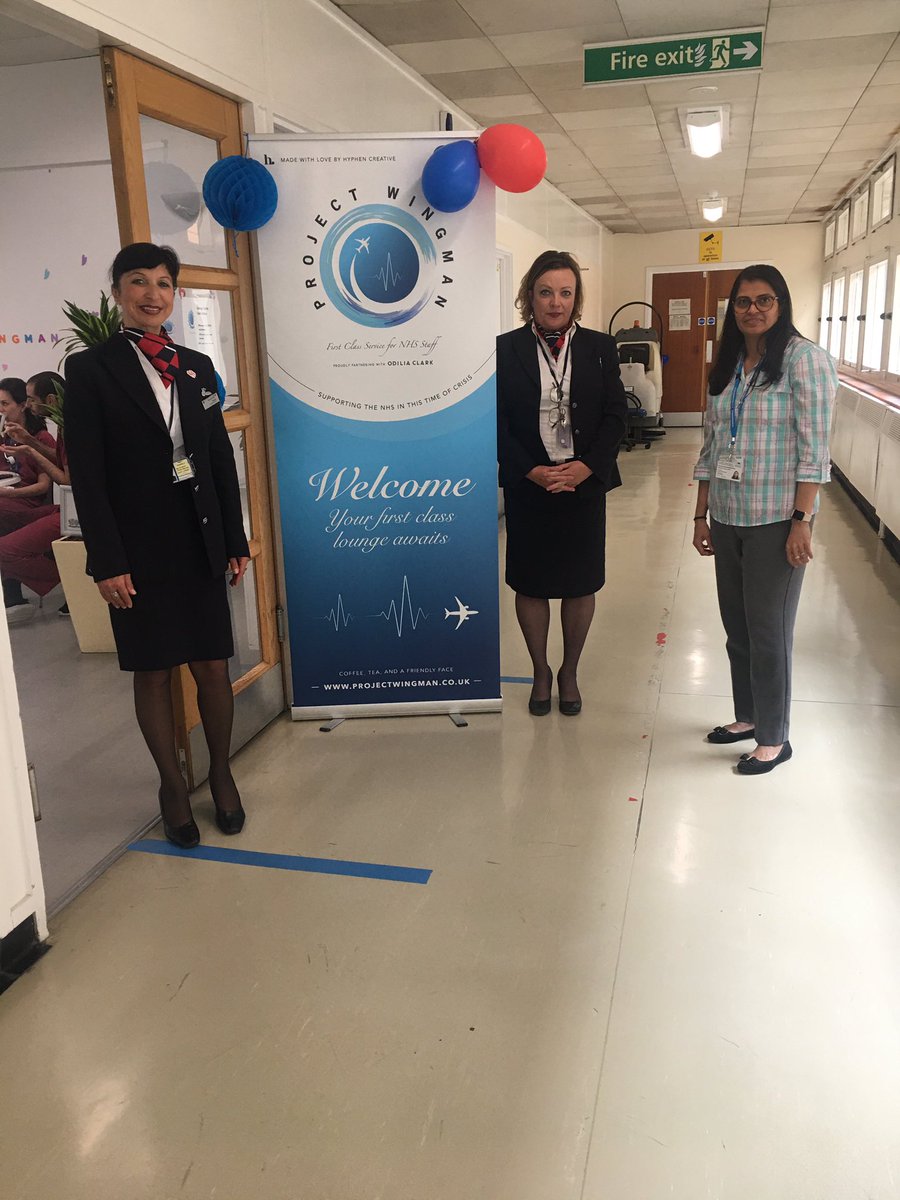 SavithaSheshap1's tweet image. Had a great opportunity to meet @_ProjectWingman who are supporting NHS staff during COVID #LNWH Ealing Hospital