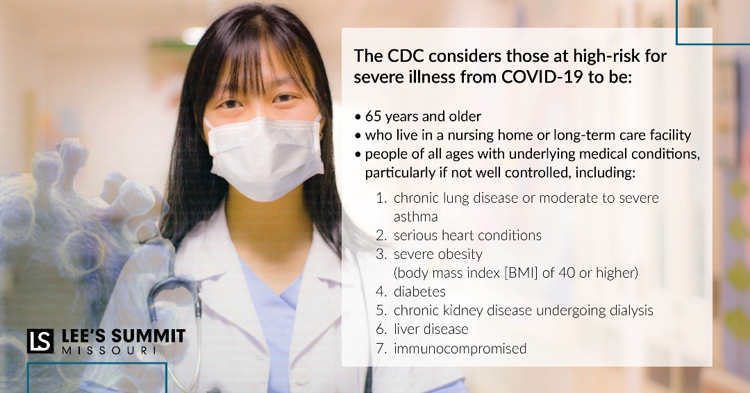 cityofLS's tweet photo. Anyone is susceptible to COVID-19. Based on currently available information and clinical expertise, older adults and people of any age who have serious underlying medical conditions might be at higher risk for severe illness from COVID-19. #Stayhome #Staysafe #TogetherLS https://t.co/PgUIAyXJM8