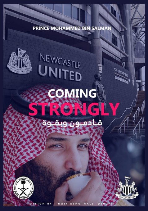 maldhaif1's tweet photo. The advertisement must be different and wonderful🖤🤍😀, so #NewcastleFC sure will be different🔥in future. Trust me🤝
#NUFC Coming strongly 💪🏼💪🏼
#NewcastleTakeover 
#NewcastleUnited 
#NUFCTakeover 
#NUFC_SA https://t.co/WSIpZwAqOe