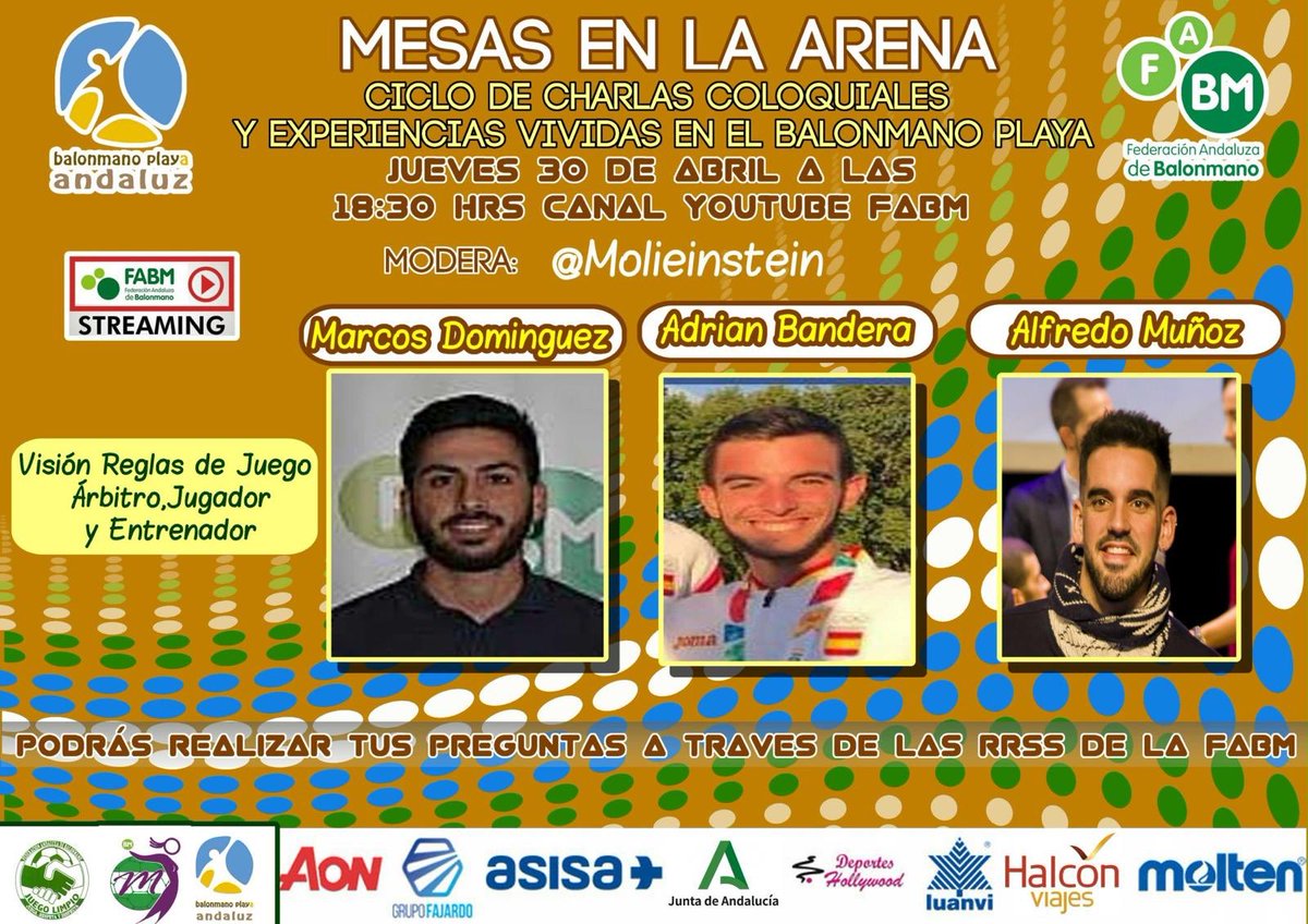 CbmUtrera's tweet photo. Hoy a las 18:30 podréis seguir por el canal de YouTube de la @FAndaluzaBM la charla sobre la visión de reglas del juego por parte de entrenador, jugador y arbitro.
¡No os lo perdáis! https://t.co/hyRTq6z9s0