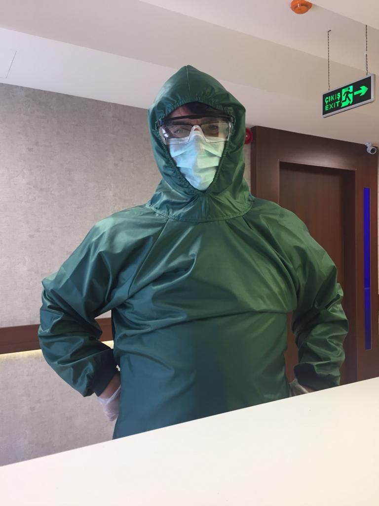 Covid günleri böyle geçiyor, inşallah sonu güzel olsun