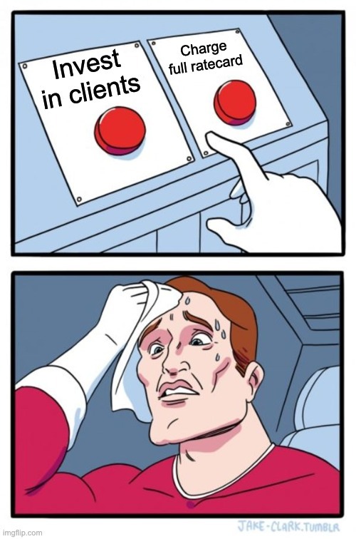 The Partner dilemma and the similarities between oil prices and legal services. 

alacritylaw.com/blog/the-price…