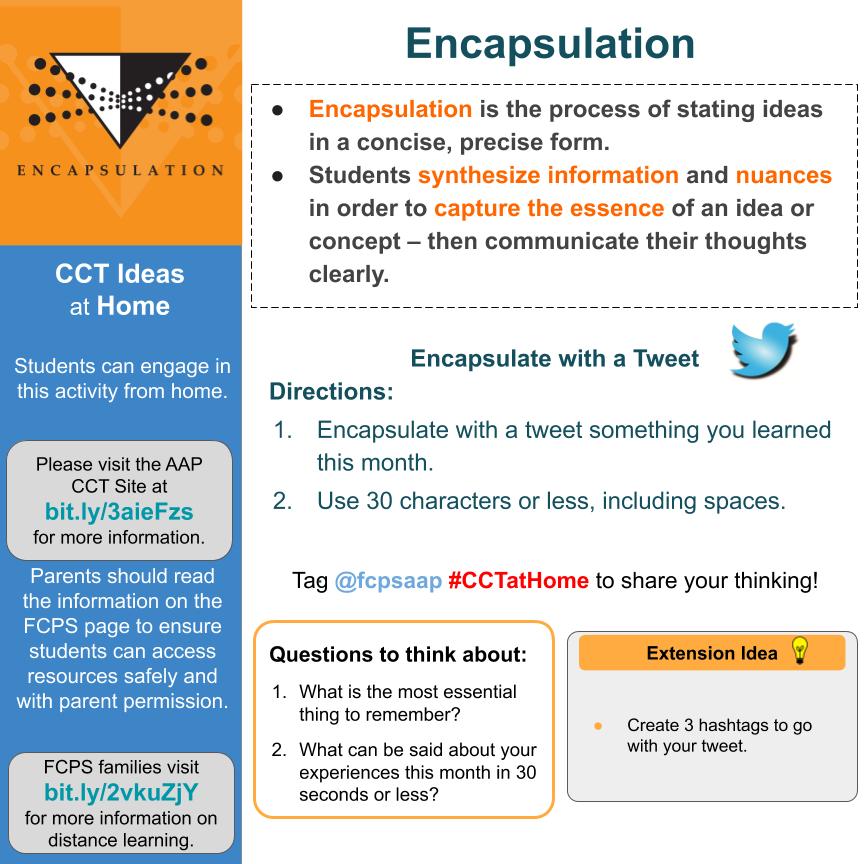 FCPS AAP on Twitter "Wow! Today is the last day of April. So much has