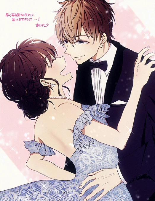 峻玲プチ(@ssrp_shunrei )が中止になってしまったとのこと、一生懸命ご準備されていた皆様の気持ちを思うと本当に残念です。お祝い絵を用意していたのであげさせてください!早く平穏な日々に戻りますように... 