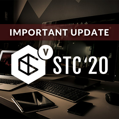 It is with extreme sadness and heartfelt regret that we're announcing the cancellation of our in-person STC2020 event. We are now shifting all our efforts into creating a virtual STC'20, and we need your help! Visit stc.suny.edu for more info