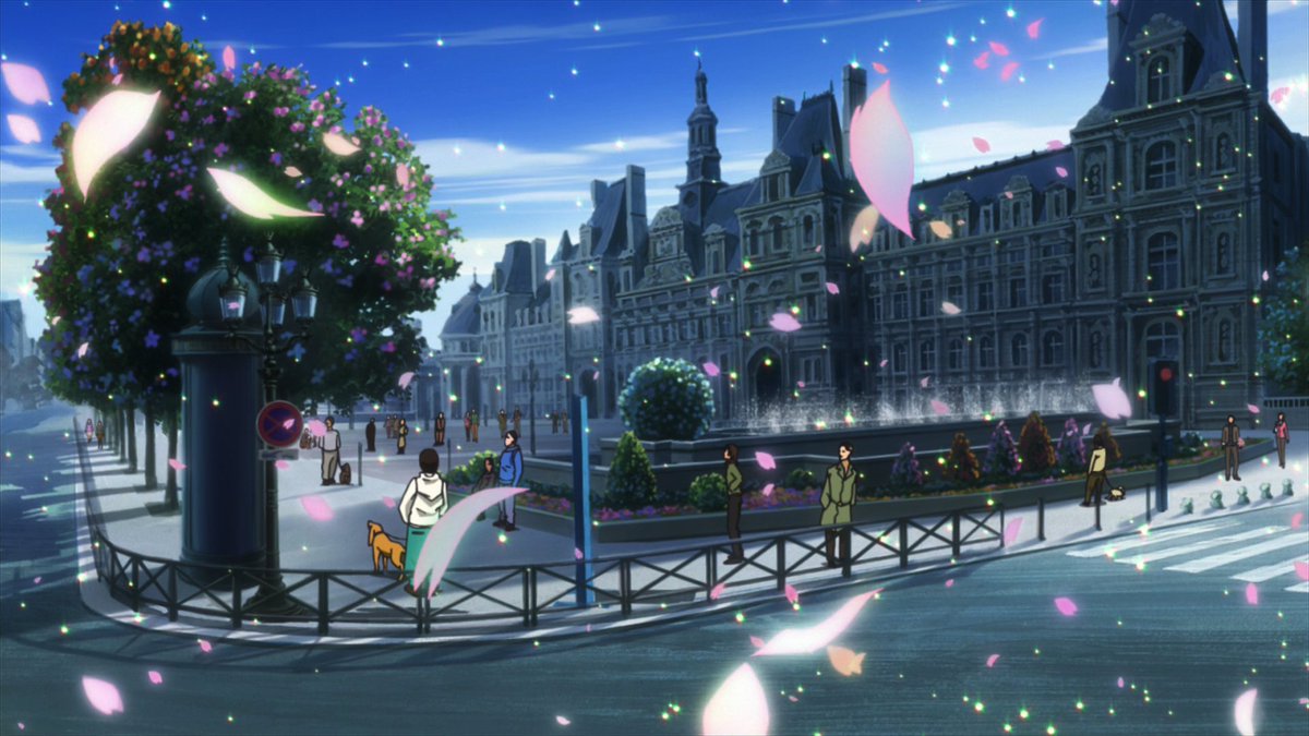 かぐ猫 ハトプリ劇場版は ストーリーが凄く良いので物語の展開を楽しむのもありだし 何よりもフランスの街並みの景色が物凄く綺麗に描かれているので そんな描写を意識してみて視聴するのも良いと思うんですよね