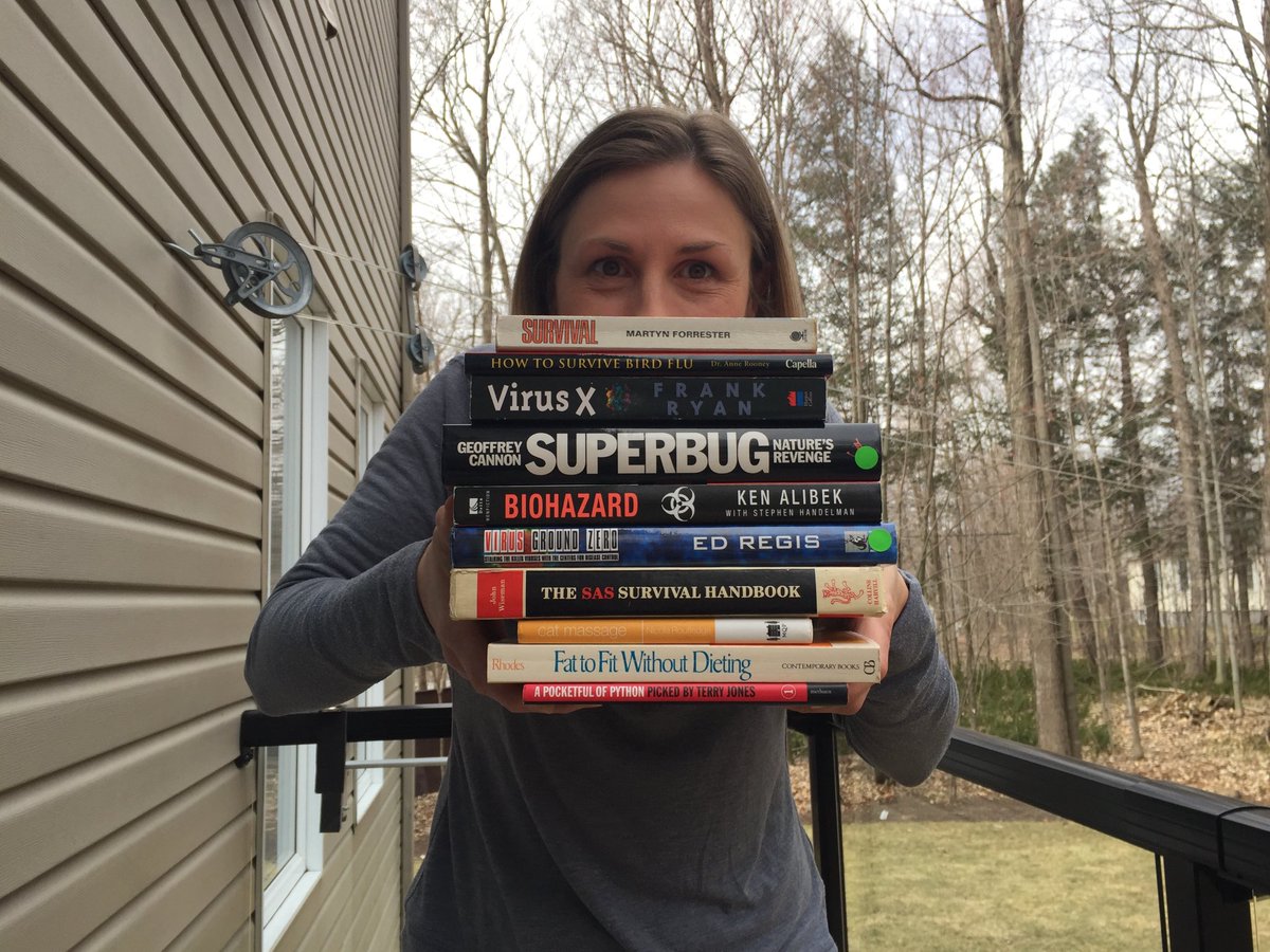 WestwoodSenior's tweet photo. Some teachers from @WestwoodSenior participating in the #GetCaughtReadingChallenge https://t.co/acmQTkjEbI