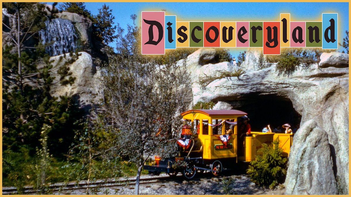 DiscoverylandVC's tweet photo. New episode! Lots to unpack in “The Mine Train - Part II”. The Mine Train Through Nature’s Wonderland expanded upon the Rainbow Caverns Mine Train. We explore the ride’s expansion, its destruction, the remnants still in Frontierland, and its enduring Disneyland history. https://t.co/NRwsqtvMMZ
