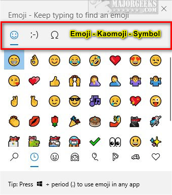 majorgeeks's tweet photo. How to Use Emojis in Windows 10 (And, no, you can't disable them anymore) https://t.co/HlGNtaEZ8Q
#emojo #emojis #kaomoji https://t.co/t20BNTVzKp