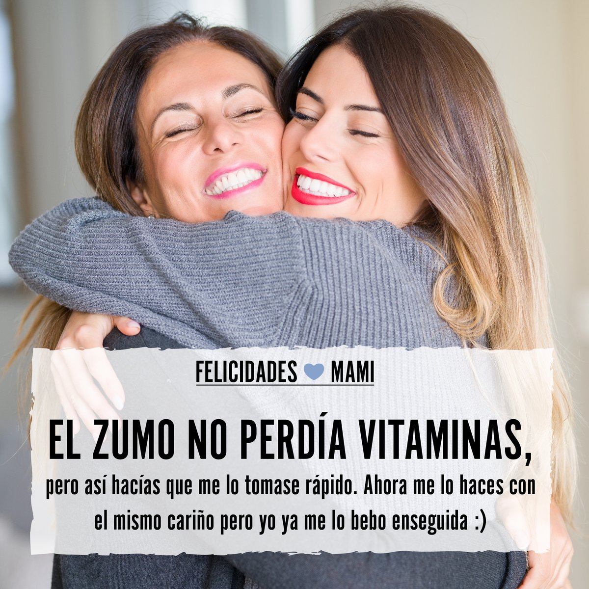¡Feliz día de la madre! 💘 
Hoy recordamos todas aquellas frases que siempre nos repetían de pequeños (y casi siempre con razón). 

Cuéntanos en comentarios cuál es esa frase que siempre decía y a veces aun te dice tu madre 👇