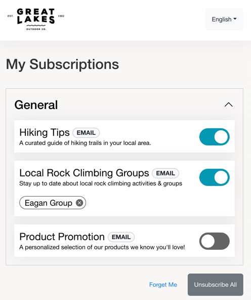 JackieMennie's tweet photo. The key to amazing emails is where you least expect it - customize your email preference center and turn subscriber breakups into breakthroughs. #myemailtip #marketingcloud #preferencecenter https://t.co/V8MeEJOgMV