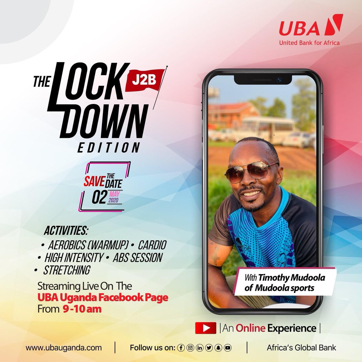 MUDOOLASPORTS's tweet image. #Jogging2Bond #LockDownEdition - UBA with #MU$ports.          @UBAUganda