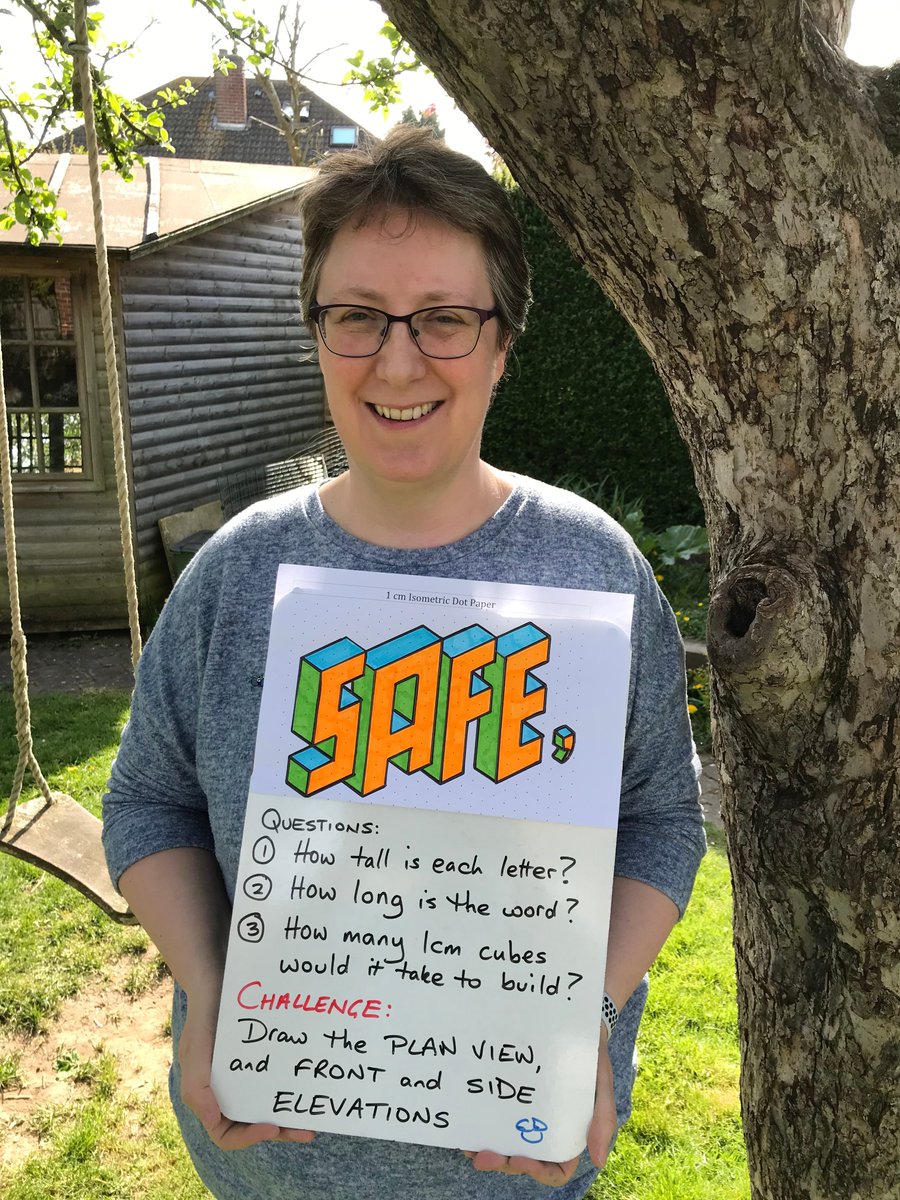 Here's a Maths 'SAFE' challenge for you!
#BGLC_Maths