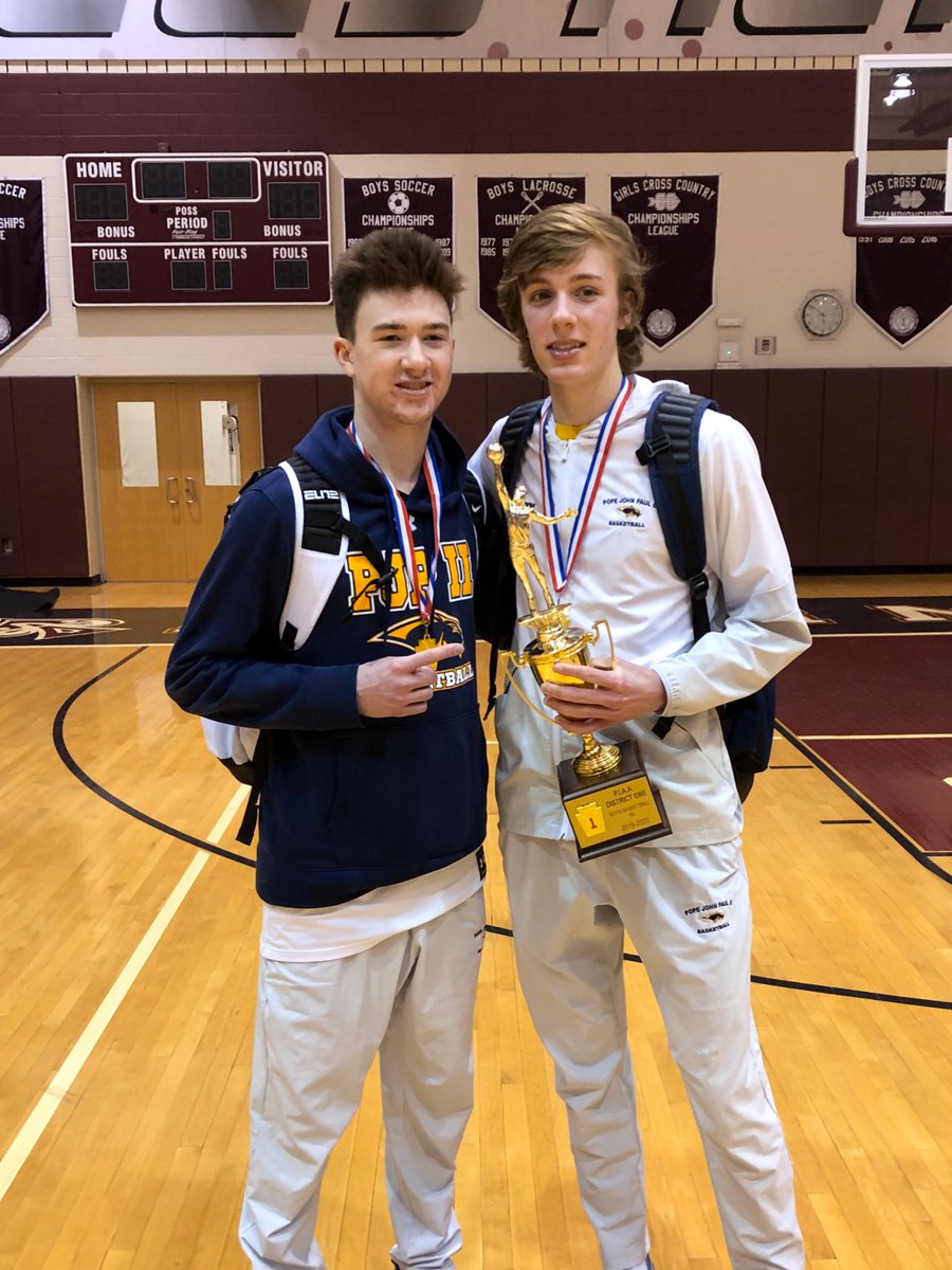 PJPII_Hoops's tweet photo. Some more history was made this year as captains Drew McKeon and Justin Green become the first players in program history to be voted All-Stateโผ๏ธ#PJPProud https://t.co/D6VRFQpwvz