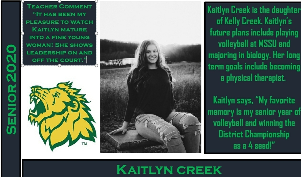 StocktonSchools's tweet photo. SENIOR SPOTLIGHT  - KAITLYN https://t.co/N3OfSYo1SK