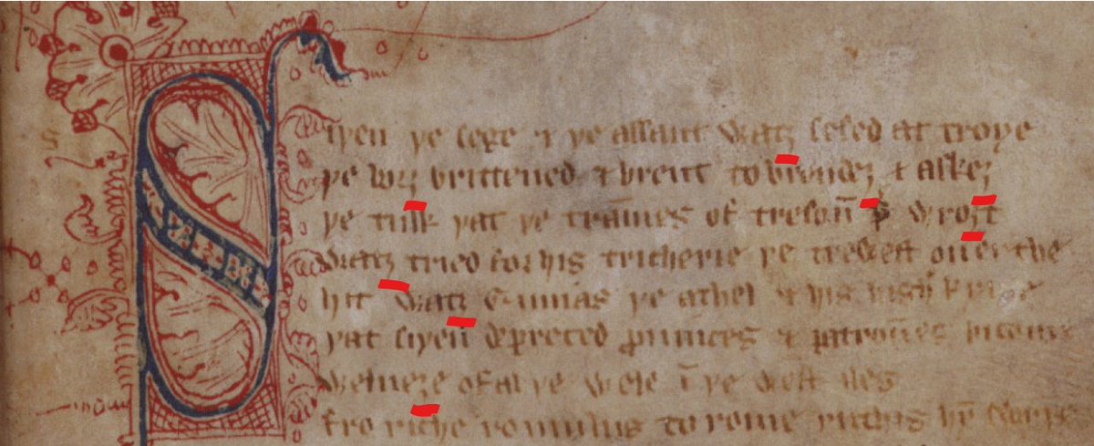 Danny Bate If You Ve Ever Had The Pleasure Of Studying Middle English You May Know The Letter ȝ It Stood For Many Sounds Such As J G X And C