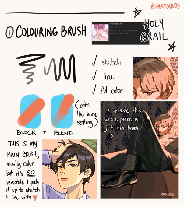 the search for amazing brushes never end - sharing my current favorites! ?

#CLIPSTUDIOPAINT 