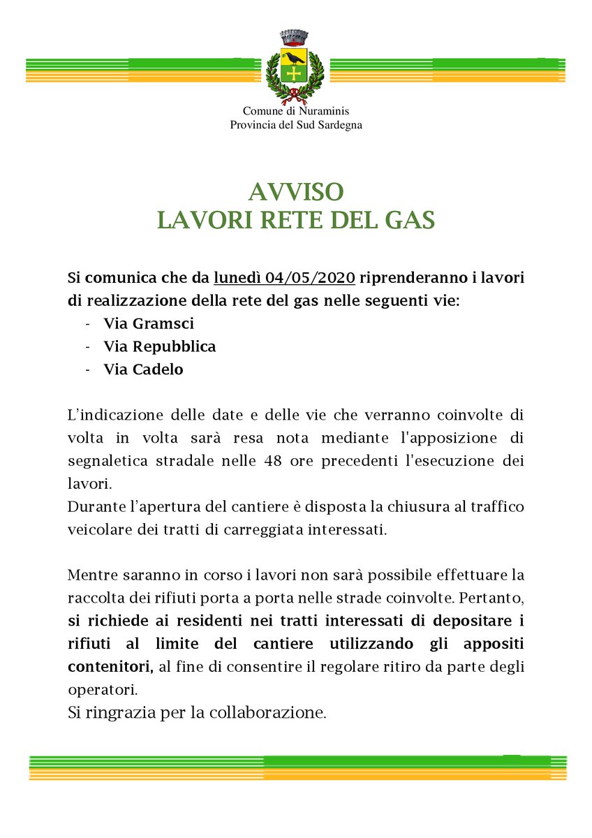 Comune di Nuraminis tweet media
