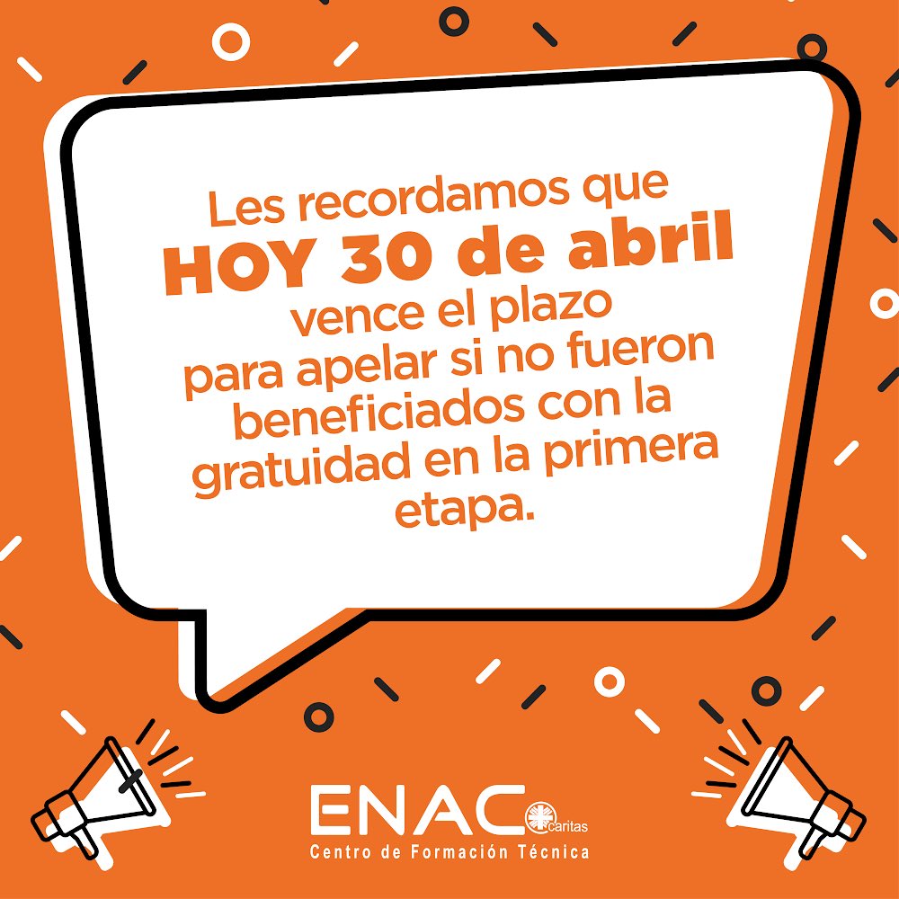 ENAC_Chile's tweet photo. Si ustedes están o conocen a alguien que esté en esta situación etiquétenlo para que no se quede sin la oportunidad de apelar. Sólo deben visitar https://t.co/qyj2ZpjPdD y realizar la apelación. https://t.co/eMIYHA3edi