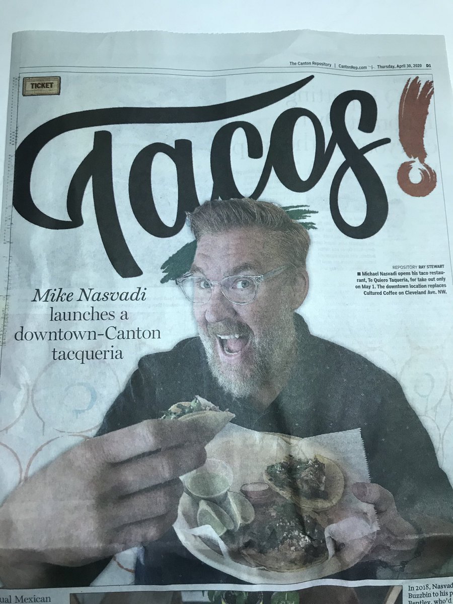 Tacos at Te Quiero Taqueria start with carry out tomorrow on Virtual First Friday. 4-10 pm. Former Cultured Coffee.