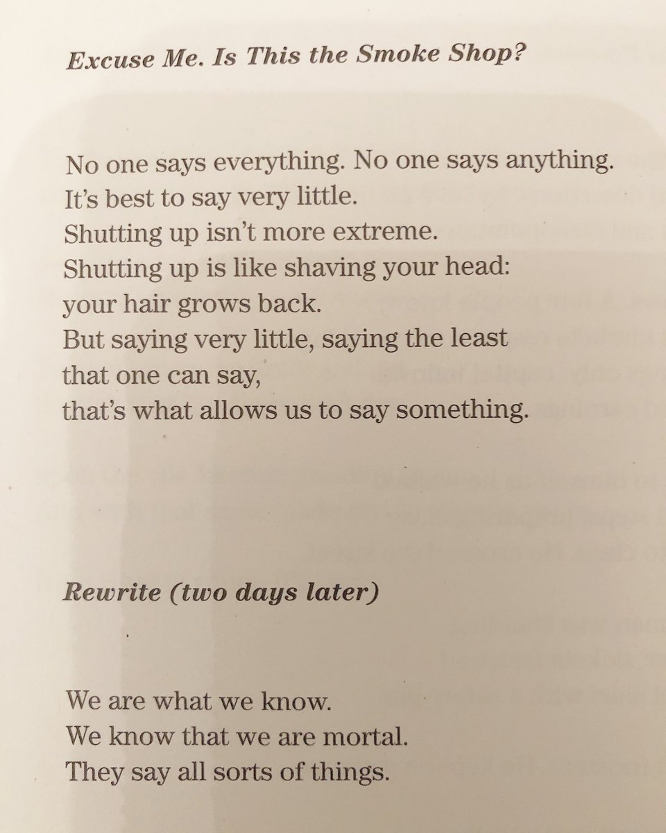 For my fellow scribblers, a lesson on rewriting by Mario Montalbetti, translated by Clare Sullivan.