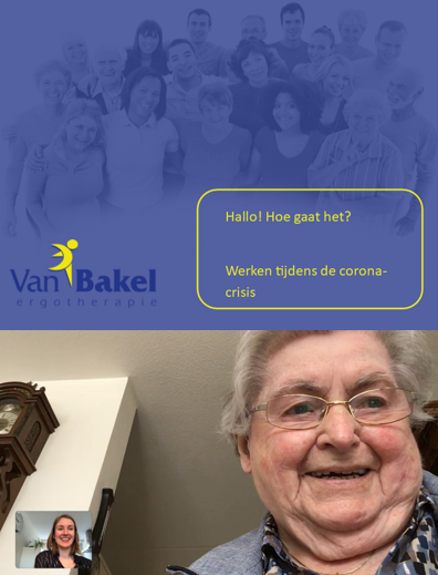 *HOE GAAT HET MET JE?*

Bellen met al onze cliënten 📞. Gewoon voor een praatje, een luisterend oor. Hoe gaat het met je? Red je je? Zeer gewaardeerd door onze cliënten en en daar worden wij zelf ook weer blij van! Een oppepper voor ons allen, win-win :-)