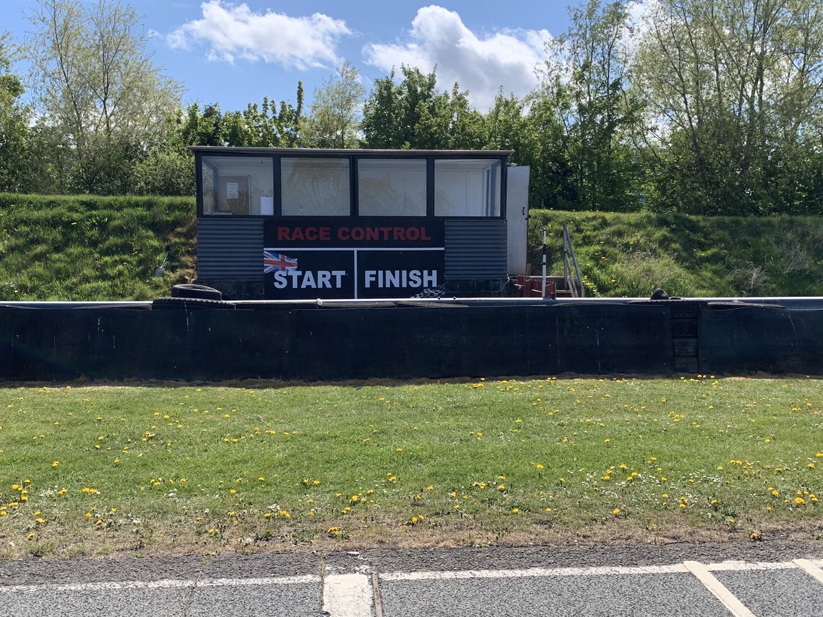 24Karting's tweet photo. You may all be in lockdown for a while longer but here at Teesside Autodrome Paul is busy working on the track and grounds (in isolation of course!) making everything ready for things to restart. Until then stay safe and well. #StaySafe #StayAtHome https://t.co/mIaYA8PriX
