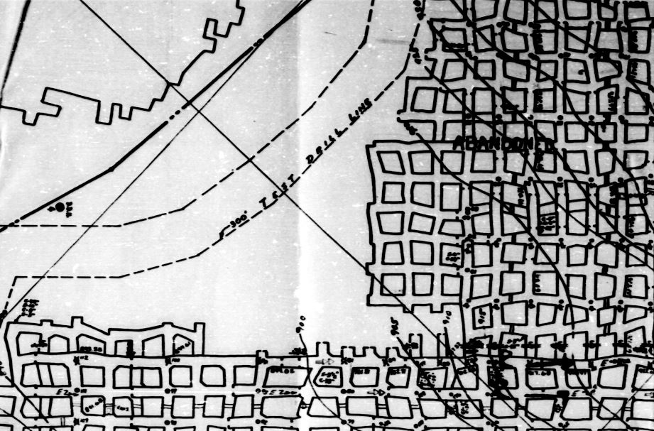 minemaps's tweet photo. Doc# 384039 is an underground #coal #minemap from Logan County, WV. 1986. The right side of this image is labeled #abandoned. #WVCoal #50YearsofMapping https://t.co/7mqDg3jM8A