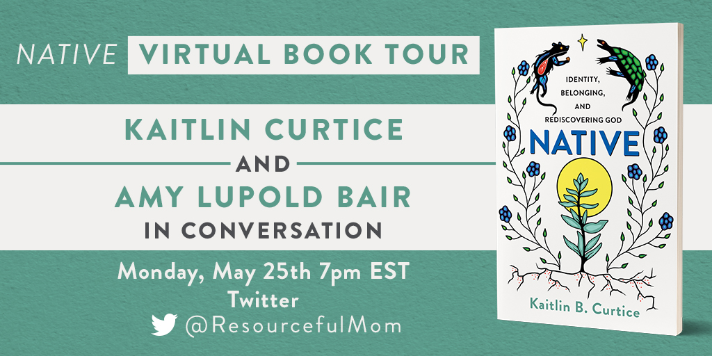 BrazosPress's tweet image. For the final stop on the #NativeBook Virtual Tour, @KaitlinCurtice will be talking with @ResourcefulMom TONIGHT at 7 pm ET right here on Twitter! We hope you can join.