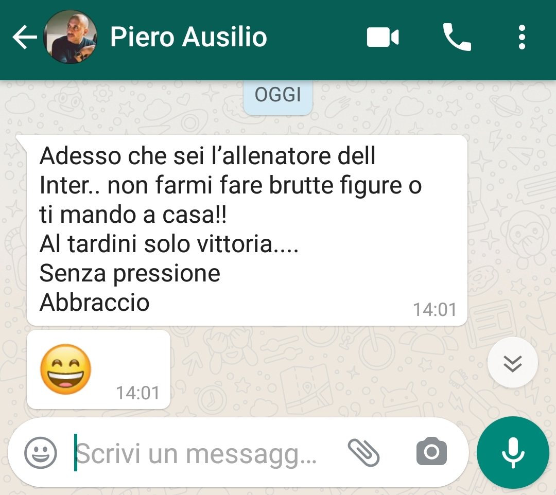 FBiasin's tweet photo. In attesa di capire se riparte la stagione di Serie A gli amici di #eScudetto mi hanno affidato l'#Inter per terminare la stagione a #FootballManager.
Sento una pressione devastante. https://t.co/utoSIsErJ4