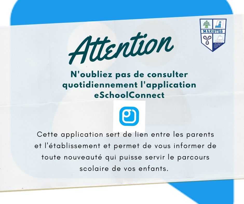 maristesjbail's tweet photo. Pour maintenir une bonne communication avec nos parents https://t.co/srJMEMX0DU