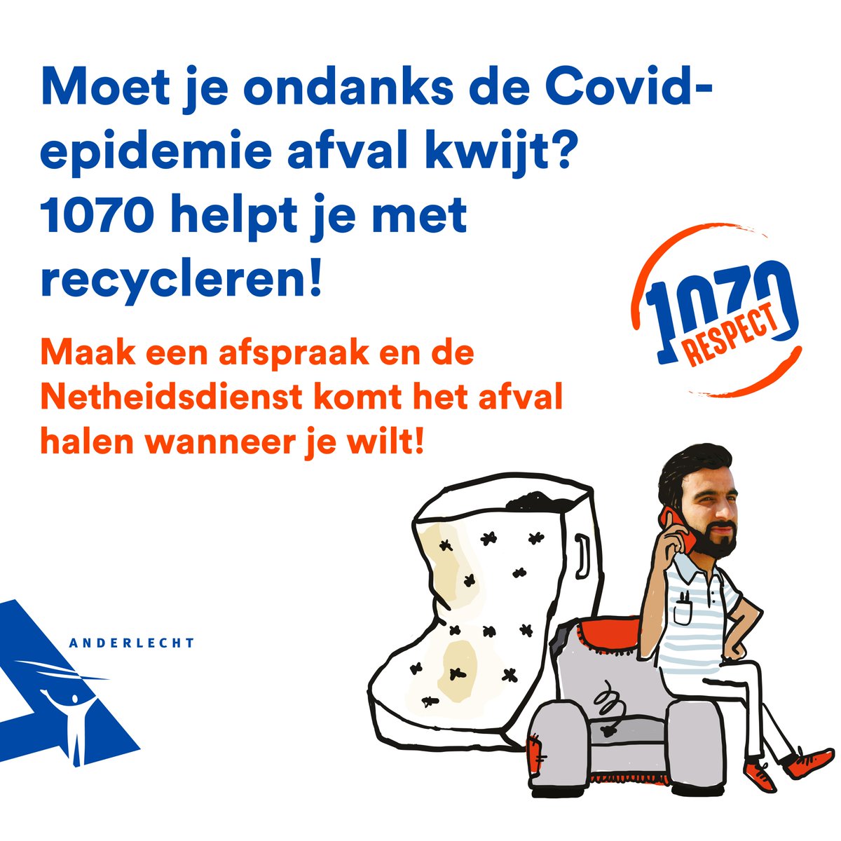 rbc_bhg's tweet photo. #Anderlecht zet een pilootproject: thuisophaaldienst op afspraak!
Vul het formulier in via #IRISbox of neem contact op met de Netheidsdienst op het nummer 0800 9 1070 van maandag tot vrijdag, van 8u tot 16u. https://t.co/c6cvCdqdEf