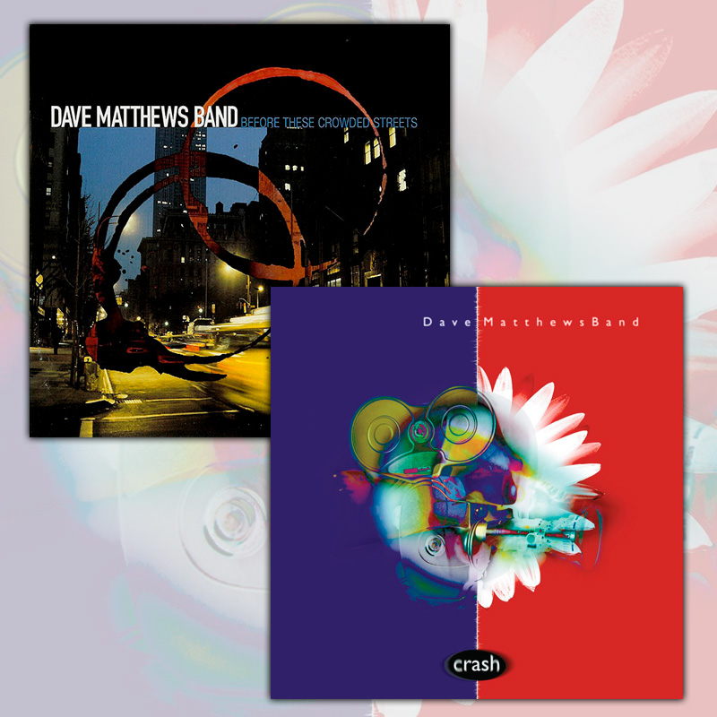 davematthewsbnd's tweet photo. Both Crash &amp; Before These Crowded Streets were released in April, respectively in 1996 and 1998. What’s your favorite of the two? #DMBHistory https://t.co/3mycXWzgII