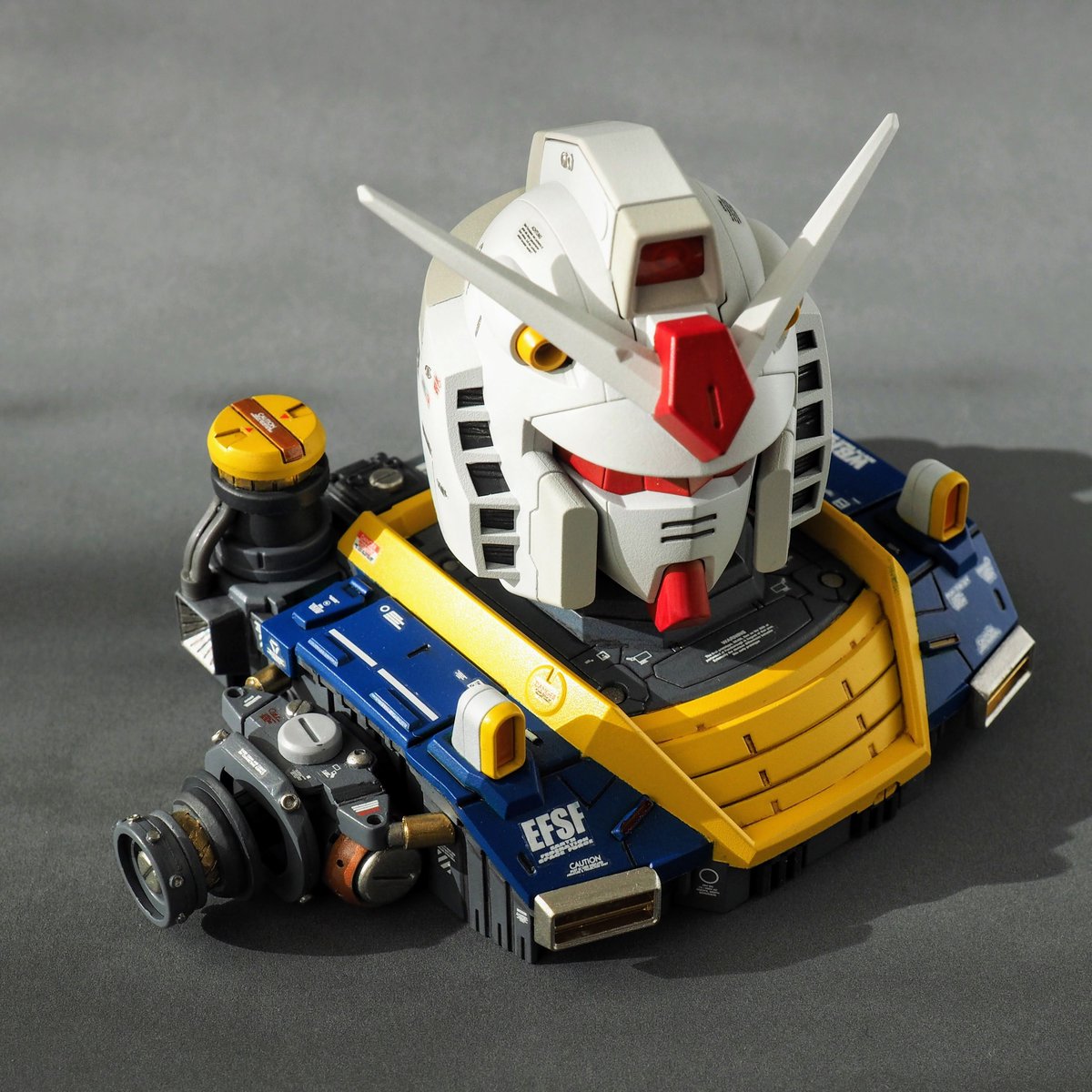 コバキン Kobakin V Twitter ガンダムエース付録 1 48 ガンダム The Origin ヘッドモデルをスクラッチでディテールアップしました いつものヘッドモデルですんません 汗 Gunplatogether みんなでガンプラ