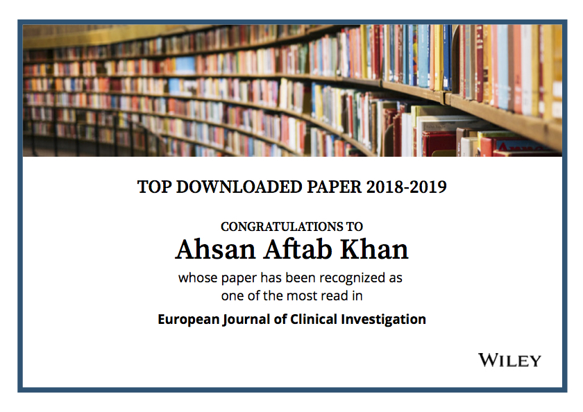 ahsanaftabkhan's tweet photo. https://t.co/fVIaozg8pt :) #TopDownloadedPaper #EJCI #Research #Cardiology https://t.co/EPvOZRZrJZ