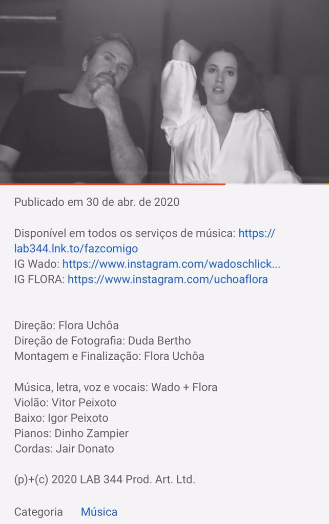 peixoto47's tweet photo. @wado e @FloraUchoa FAZ COMIGO #mpb #musicaboa
#lab344
https://t.co/cB3pcR0xFp https://t.co/oSsCozQJXU