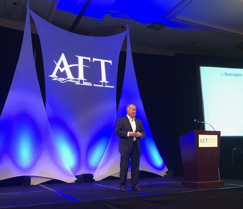 AFTWeb's tweet photo. Dont miss an #AFTSummit fan favorite! John Augustine, CIO of @Huntington_Bank, will provide an economic update and his outlook on how Covid-19 will impact the US! Join in on our first AFT Virtual Summit Series, Friday, 5/1 at 2 p.m. EST https://t.co/wI5pZvId2s https://t.co/WyrXK1QeoE