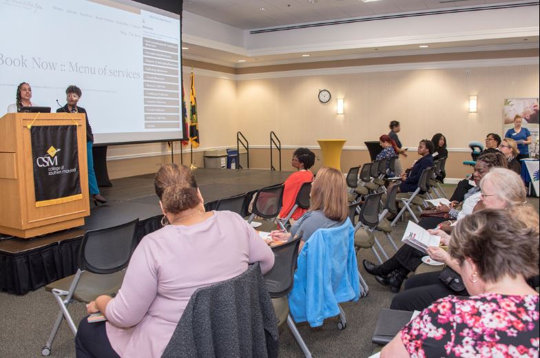 #TBT to the @CSMHeadlines Inaugural Showcase on How to Run a Business Courageously. We joined several talented and inspiring business women, and shared stories; uplifted and encouraged each other; and exchanged tips, insights, and wisdom. #BekozItMotivates bit.ly/2Rx4gZu