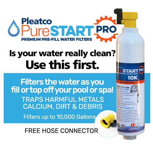 PleatcoPoolSpa's tweet photo. Pleatco #PureStart Pro . . . Use this first!
Premium Pre-fill water filter
Fill up or rejuvenate any #pool / #spa with pure, clean clear water from the start - traps harmful metals - calcium, dirt & debris
#PleatcoStrongTogether
#CleanWater #Filtration https://t.co/ixXXR0BAwH