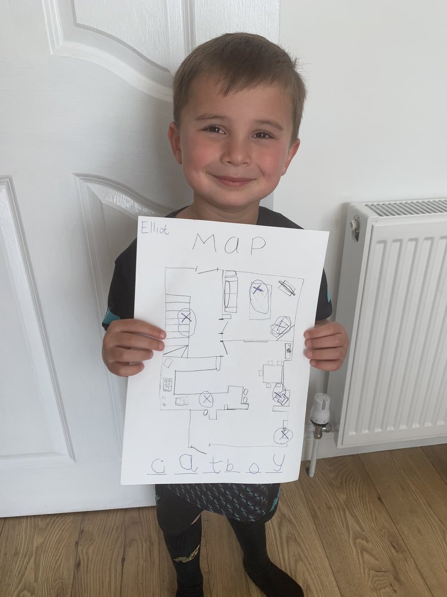 vicevans81's tweet photo. Elliot really enjoyed doing his letter hunt today with his map, he found all the letters that made the word catboy.@StBellarmine #recsrb https://t.co/Xrx5SRSbq8