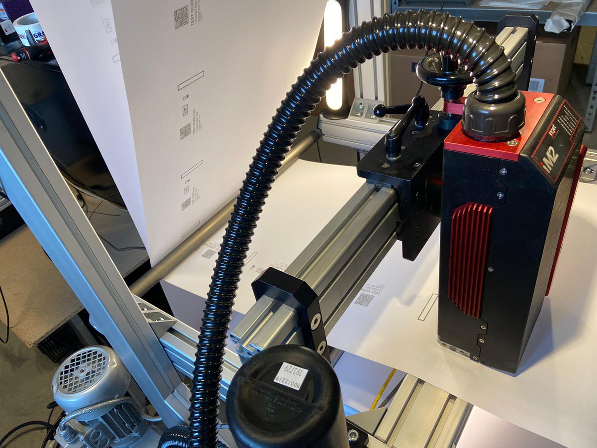 ArrayGraphics's tweet image. Looking for the quickest, simplest and most versatile 2” DOD printer? Consider the #iM2 from #incjet. Perfect for high speed addressing, personalisation, barcode printing and label finishing. The ease of #tij in a #dod! 600dpi with quality you can feel.