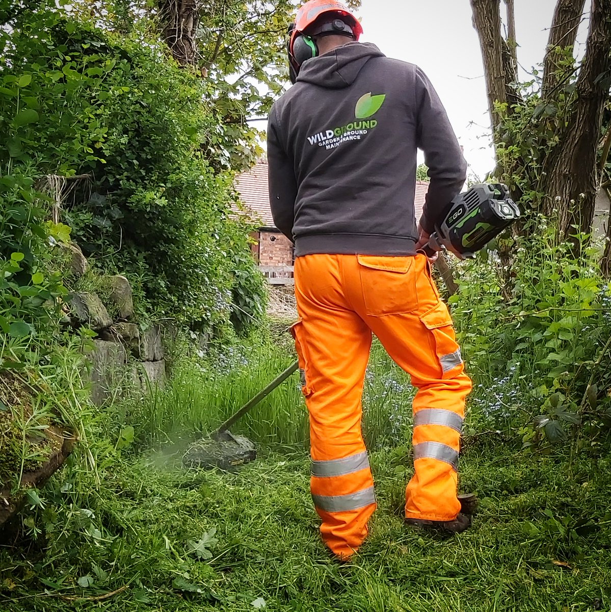 DemonstratorThe's tweet photo. A spot of vegetation taming with the ego multi-tool and line trimmer attachment.

@EGOPowerPlus @EGOpowerplusNL @EGOpowerplusEU

#ego #vegetationmanagement #groundsmaintenance #battery #derbyshire #thedemonstrator #wildground https://t.co/YVcw2ZGHt5