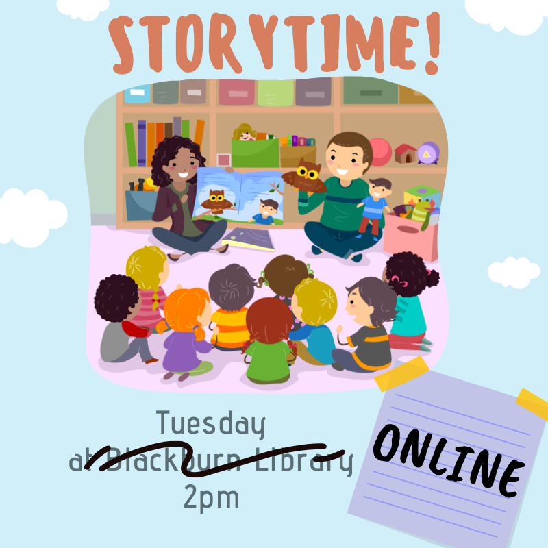 BwDLibraries's tweet photo. We'll now be doing online story times so your little ones don't have to miss out on the fun of reading! #onlinestoryime #BwDLibraries https://t.co/KplRykOyJJ