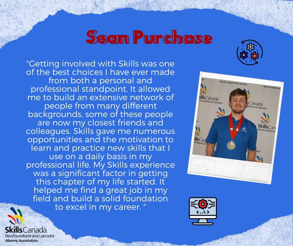 Skills_NL's tweet photo. Now, a few words from our dedicated Mechatronics duo and Alumni Association members, Kyle Janes & Sean Purchase! Personal computerNecktieGear #SkillsandChill #SkillsFamily #SCNL #RBCFutureLaunch #Skillfulness #SkillsCanadaNL #SCNLAlumniAssociation https://t.co/nO3Efuxar1