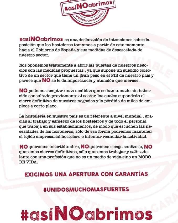 #asiNOabrimos