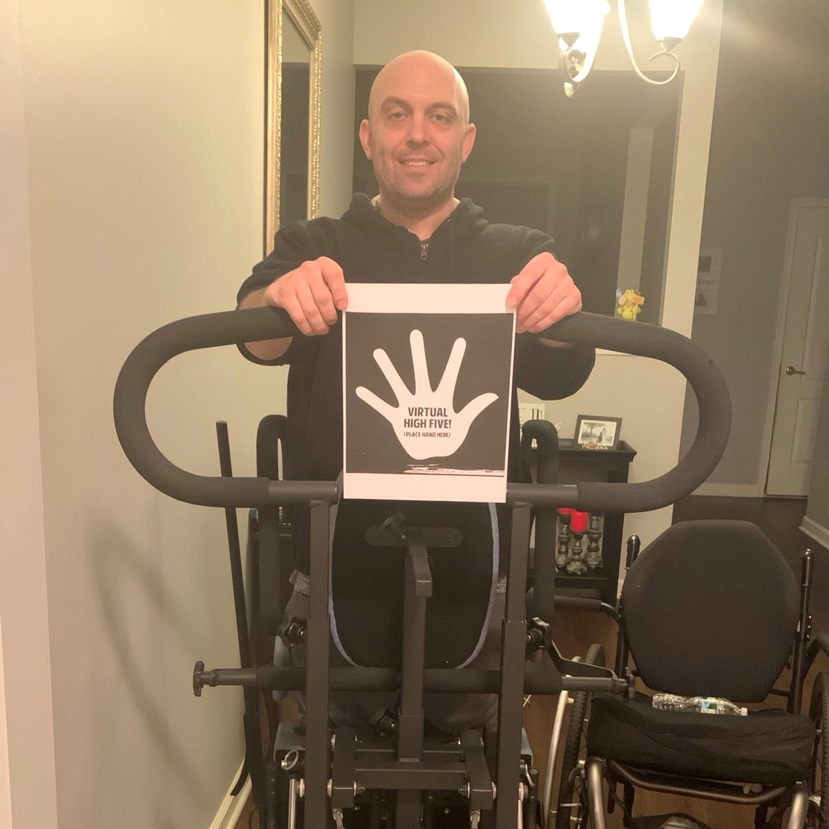 Give Mike a virtual high five and let us know you're ready for #GivingTuesdayNow in 5 days!