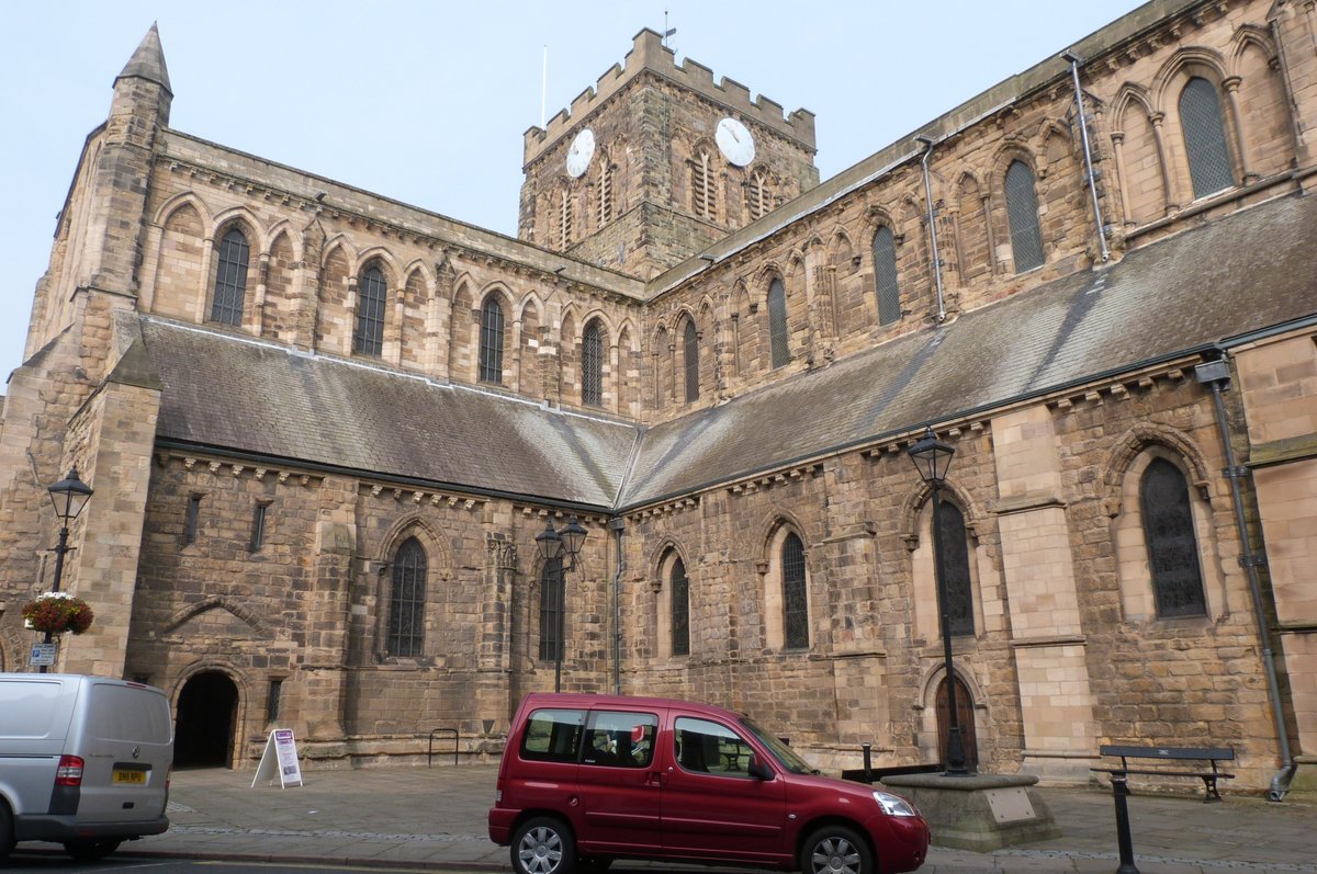 Hexham illustrates the problem with equating value at 1535 with the church size: the priory's (not an abbey since Saxon times, when it was also a cathedral) net was only £122! The town kept the the E end and transepts, the small nave mostly demolished, the E chapels went in 1858