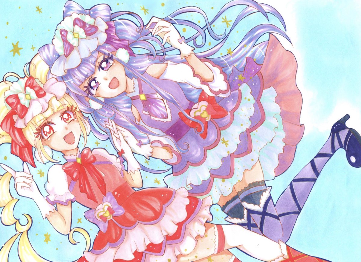 jastapiwave's tweet photo. お気に入りの過去絵4枚
コピック本当たまにデジタルで描きます https://t.co/BCU3424daF